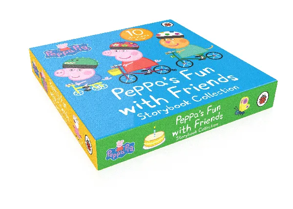 Peppa Pig: Peppas Fun With Friends Collection (10 Picture Books 8x8 in Pizza Box)