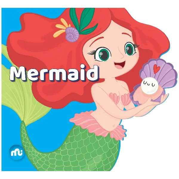 Cutout Board Book : Mermaid