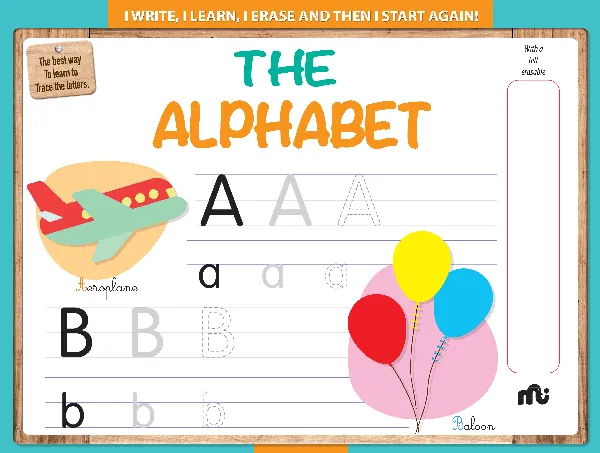 Wipe n Clean : The Alphabet