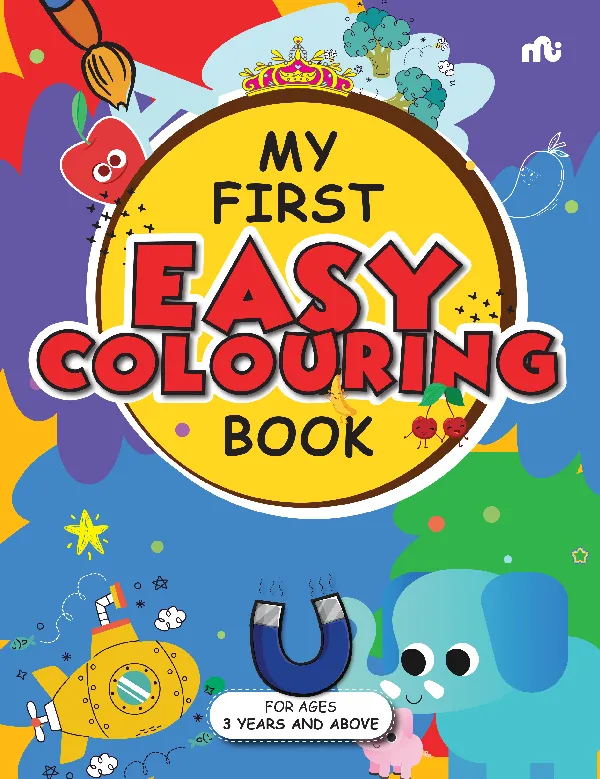 My First Easy Colouring Book
